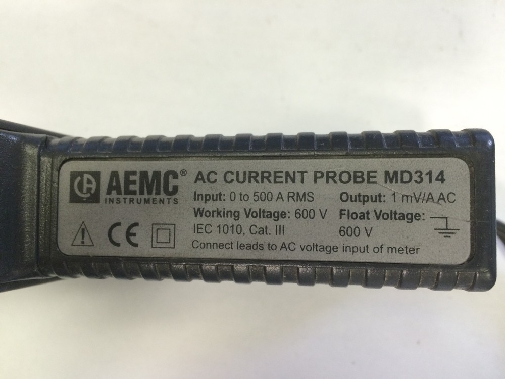 Aemc AC Current Probe MD314 - Used