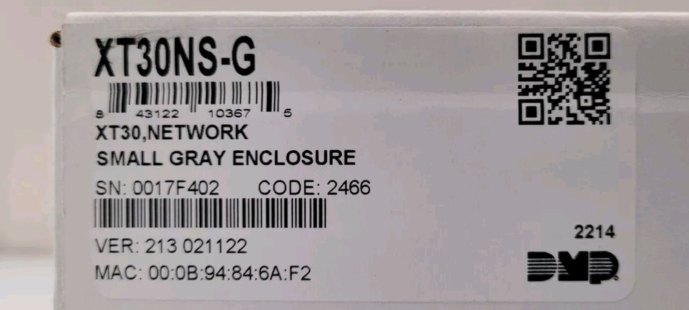 DMP XT30NS-G Small Gray Enclosure