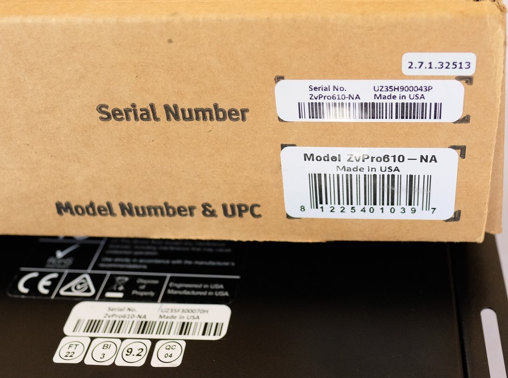 ZeeVee ZV Pro 610 NA Component and VGA Encoder w/ Box