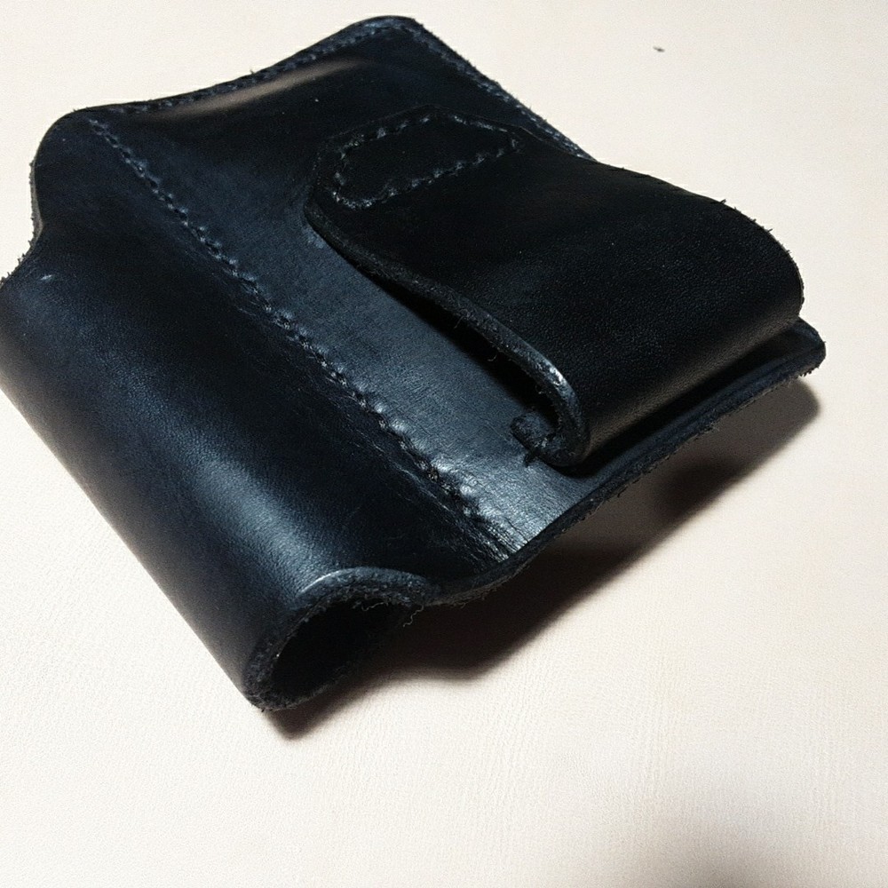 EDC Leather Pouch Leatherman Flashlight Tactical Pen Tool Pouch