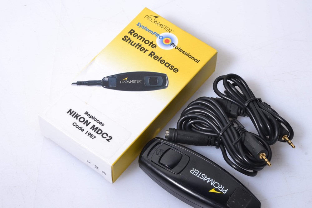 ProMaster Wired Remote Shutter Release Cable replaces Nikon MDC2, NIB