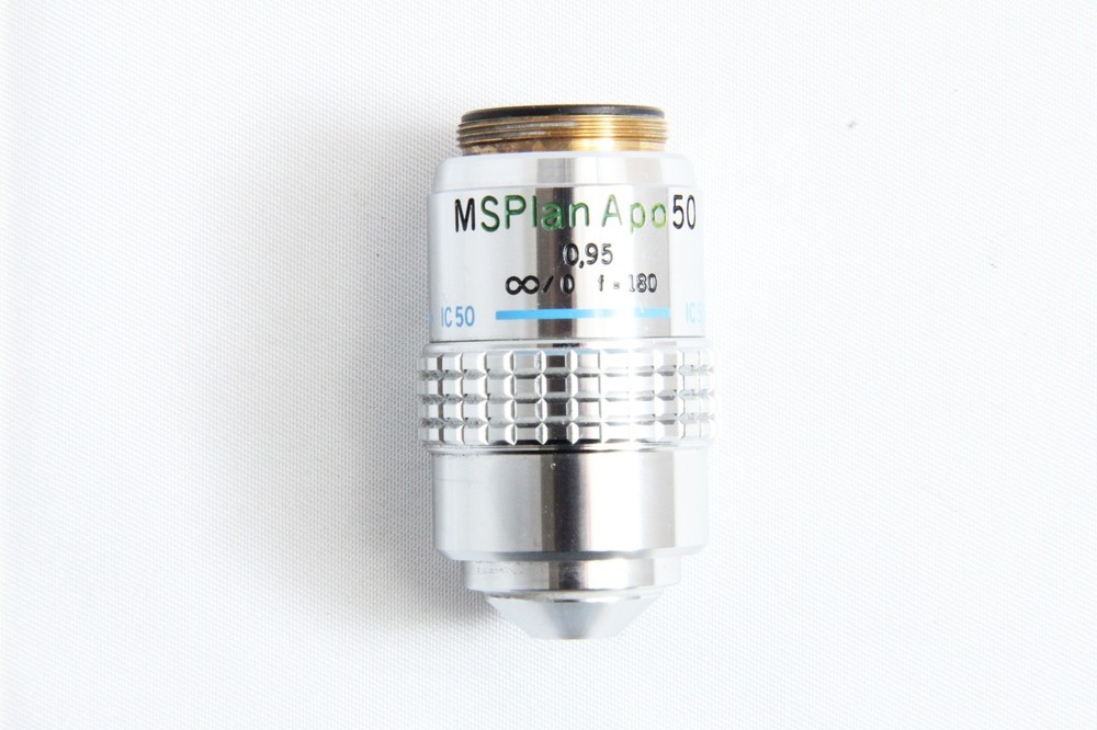 Olympus MSPlan Apo 50x 0.95 Infi/0 M S Plan APO Microscope Objective #5674
