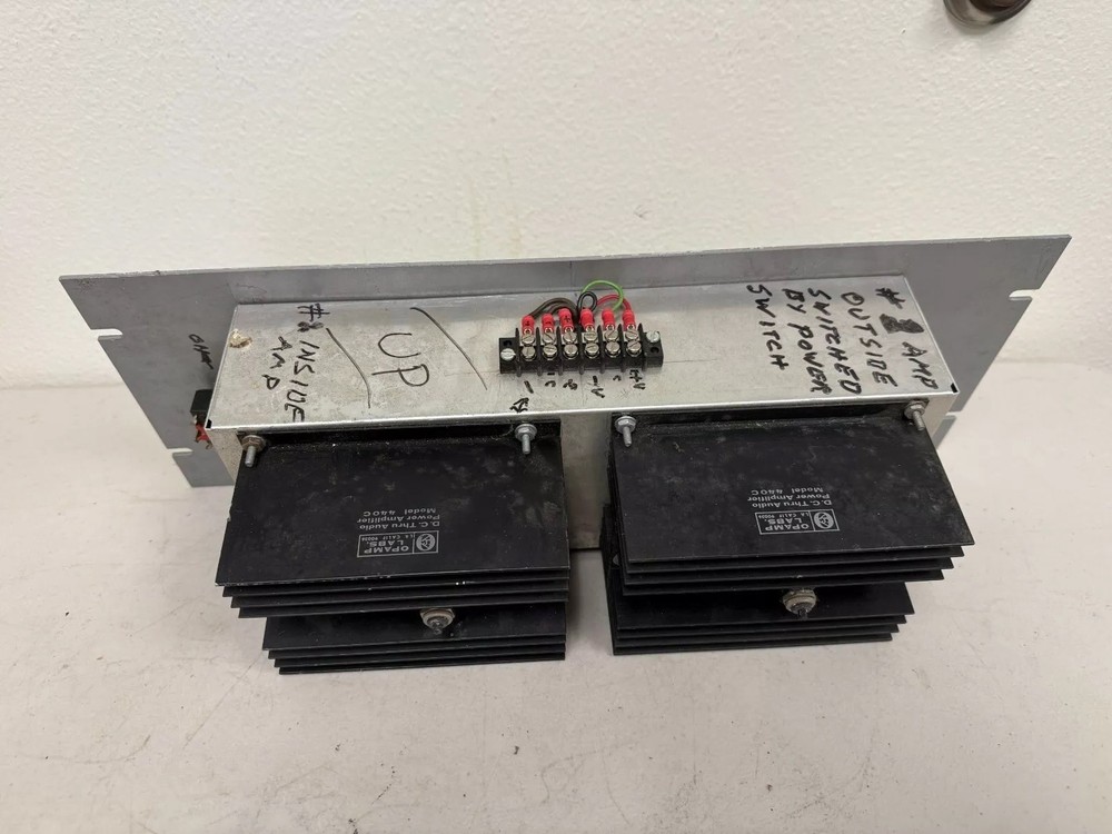 RF Power Amplifier VHF D.C Thru Audio Power Amplifier Homebrew