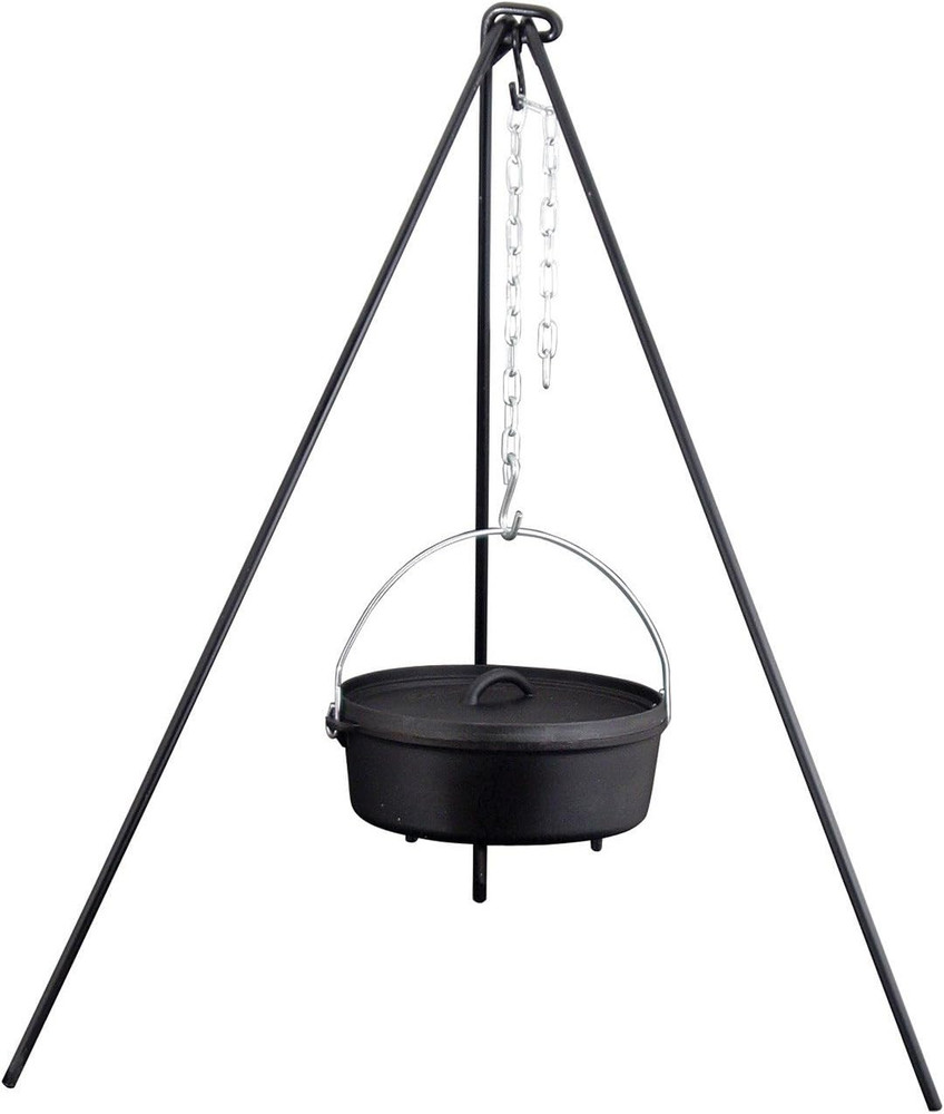Dutch Oven Tripod - 50", Black