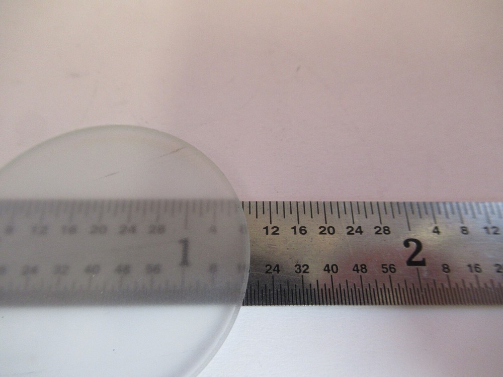 ZEISS GERMANY DIFFUSER FROSTED GLASS FILTER MICROSCOPE PART AS PICTURED &A5-A-71