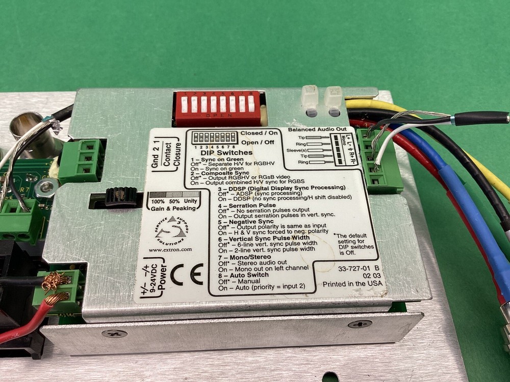 EXTRON RGB 474xi Two Input Architectural Interface TESTED