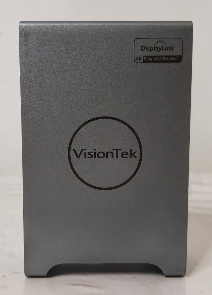 VisionTek VT7100 USB-C Dock | DisplayLink 4K Plug And Display - No Cables