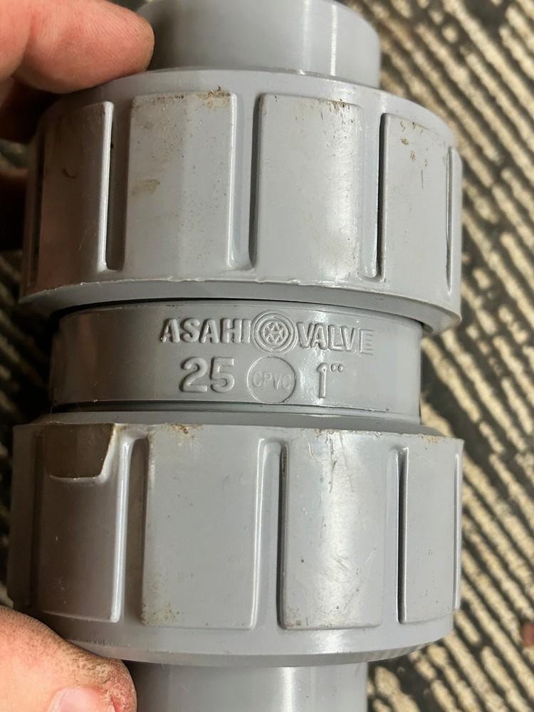 Asahi 13JBC-00034 1" Socket CPVC Check Valve