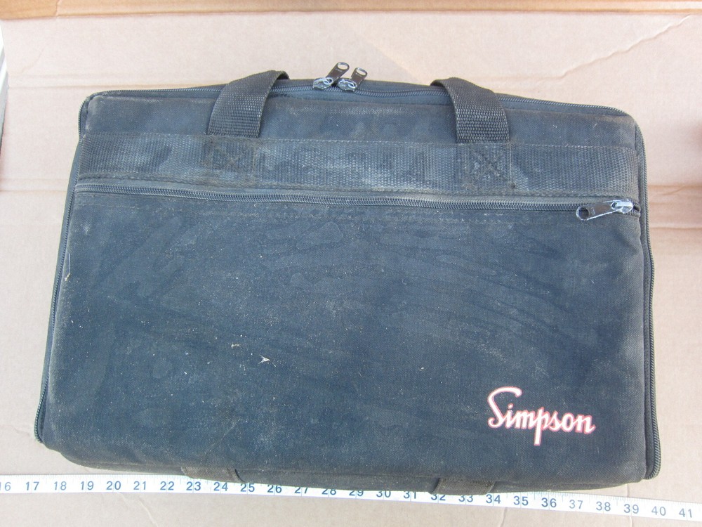 Simpson 17"x10"x6" Tool Bag Case only, Used