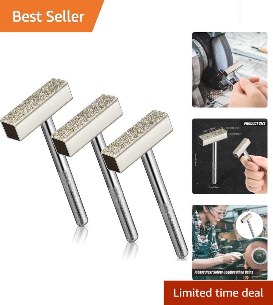Durable 3-Piece Diamond Wheel Dresser - High-Performance Grinding Solution