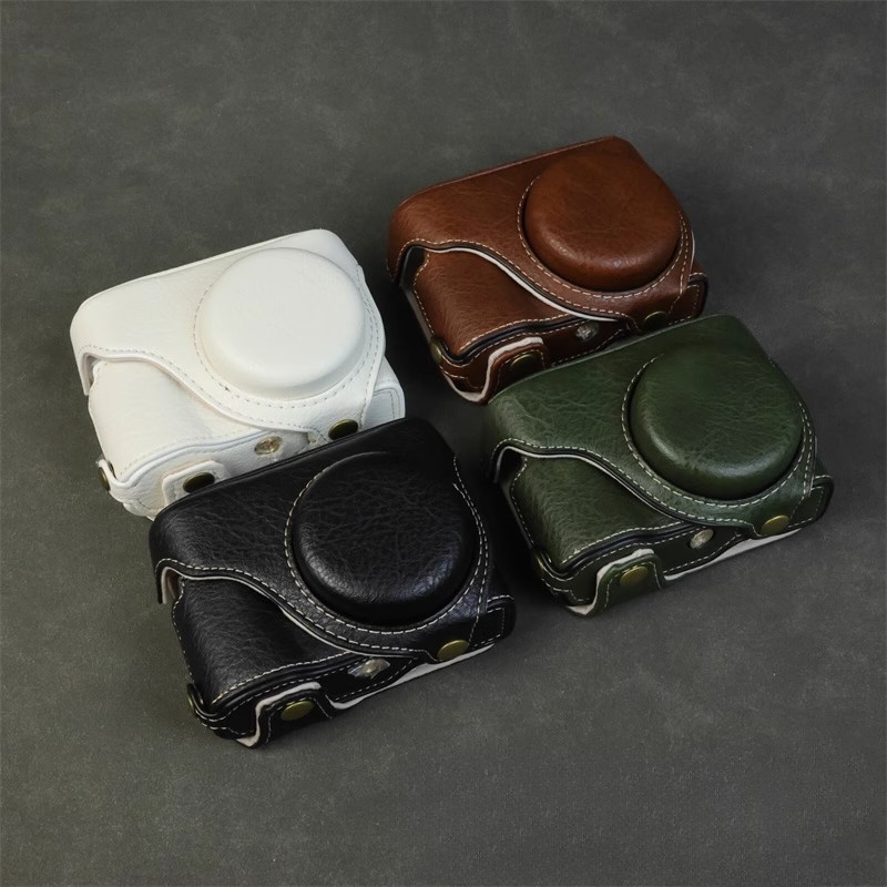 For Panasonic Zs99 Camera Bag Tz99 PU Leather Protective Case Shell Base