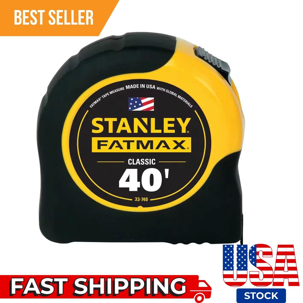 1 - 40' Stanley Fatmax Tape Measure # 33-740