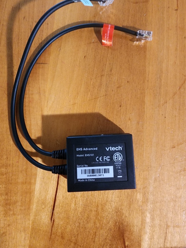 Vtech Wireless Headset Adapter EHS101 Shortel Avaya Cisco Fanvil NEW WITHOUT BOX