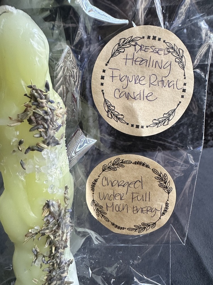 Dressed Figure Healing Candle