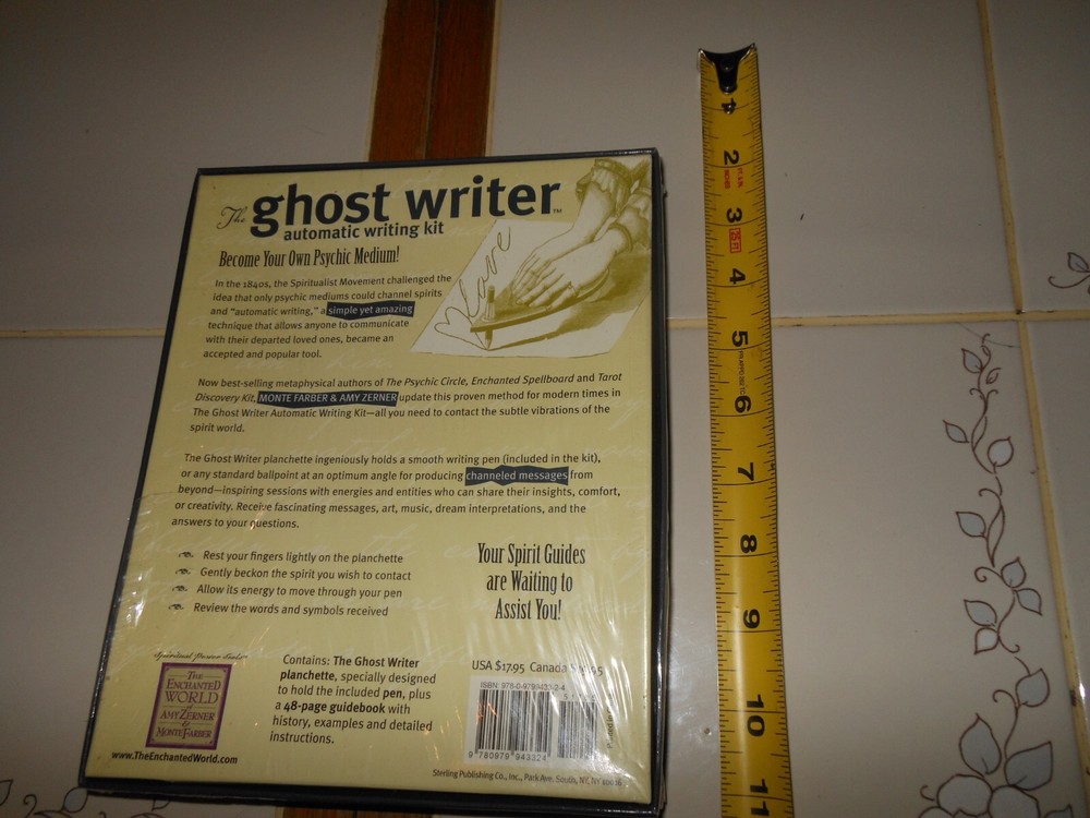 THE GHOST WRITER- AUTOMATIC WRITING KIT "MESSAGES FROM BEYOND"