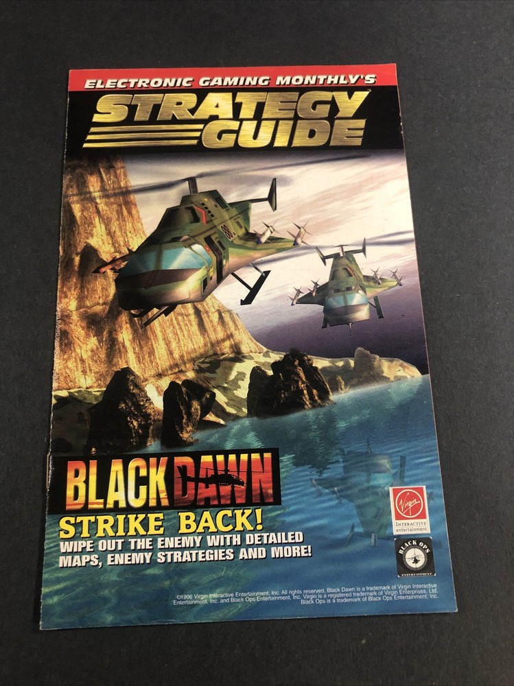 electronic gaming monthly Blackhawk dawn strategy guide