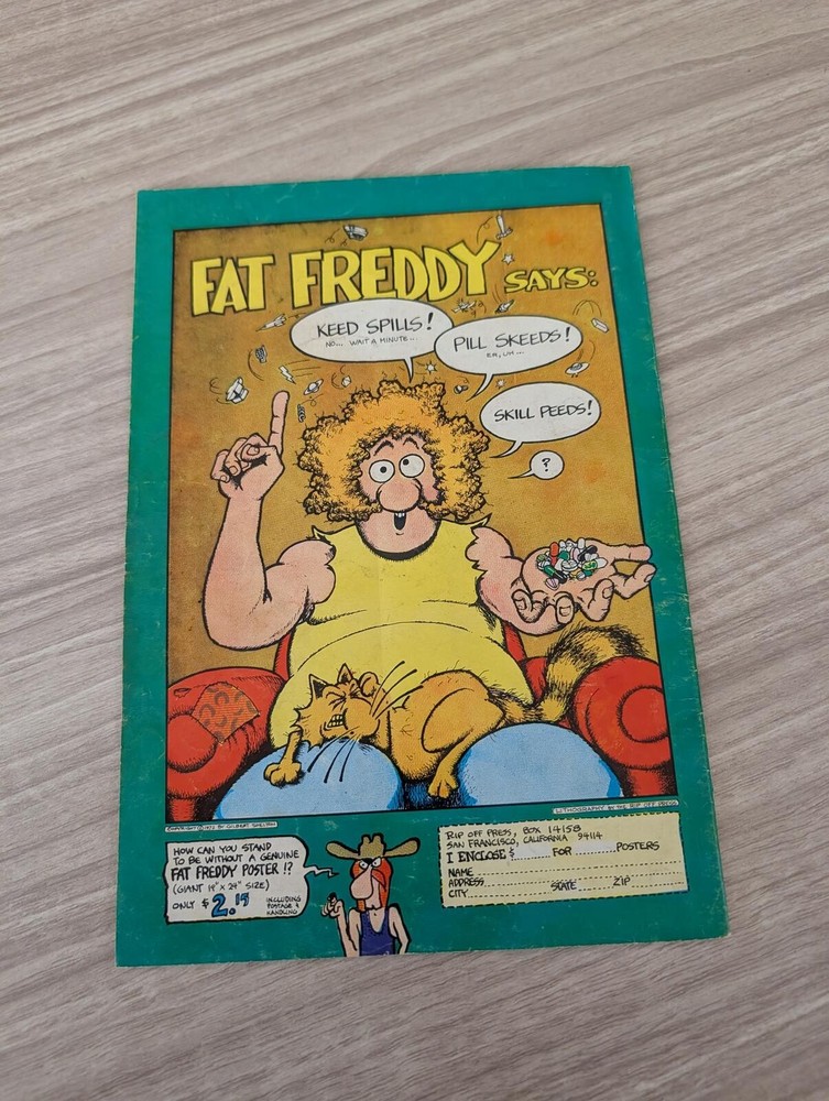 Freak Brothers Comic Book Collection - Vintage Underground Comics