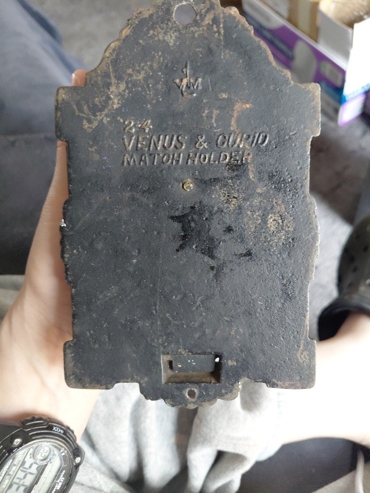 Victorian Matchbox Cast Iron