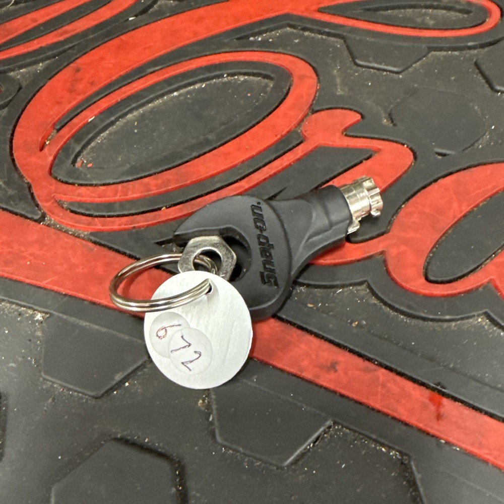 Snap-On Tools Tool Box Tool Storage Key K672