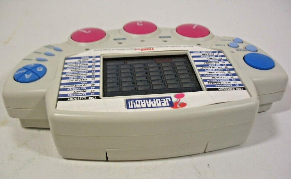 Vintage 1999 Tiger Electronics Jeopardy! Handheld Console Game