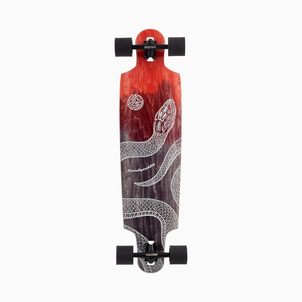 Landyachtz Drop Cat 38 Python Drop Through Longboard Complete