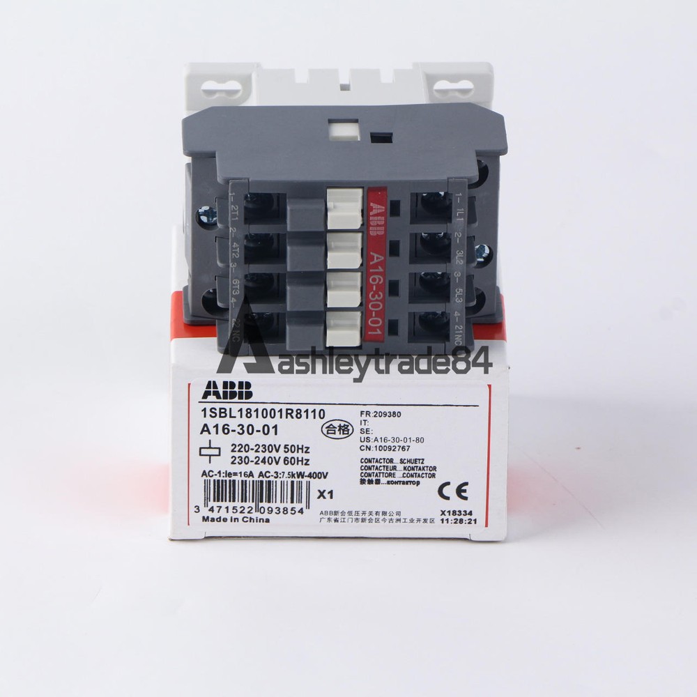 ONE NEW ABB A16-30-01 AC220V
