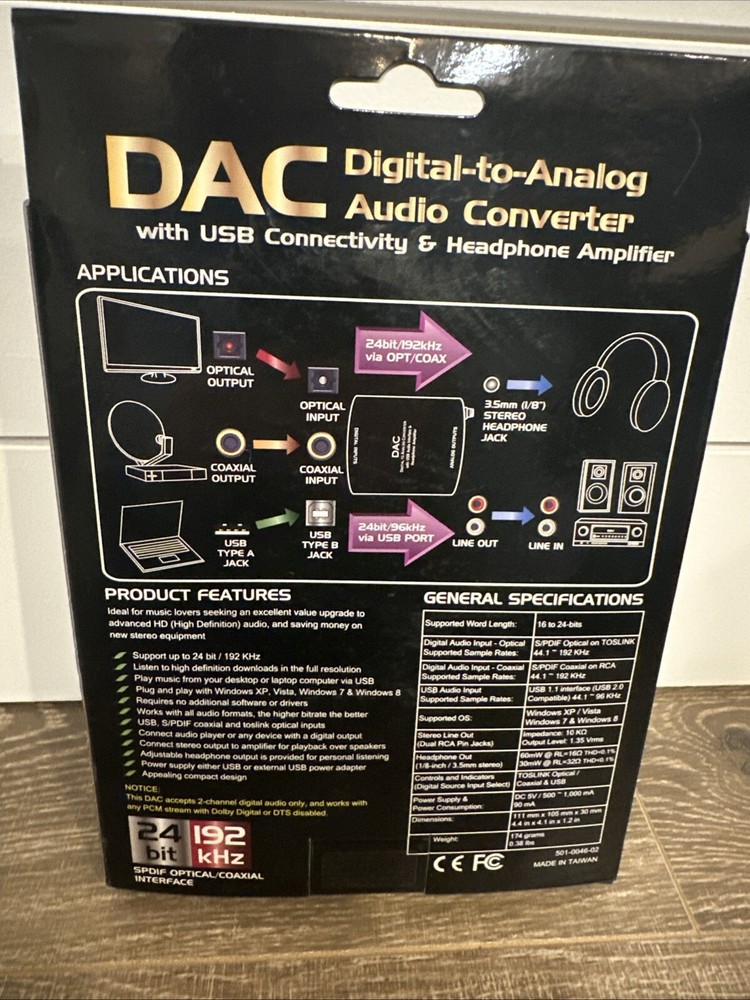 Maplin 192 / 24 DAC. Boxed And Unopened.