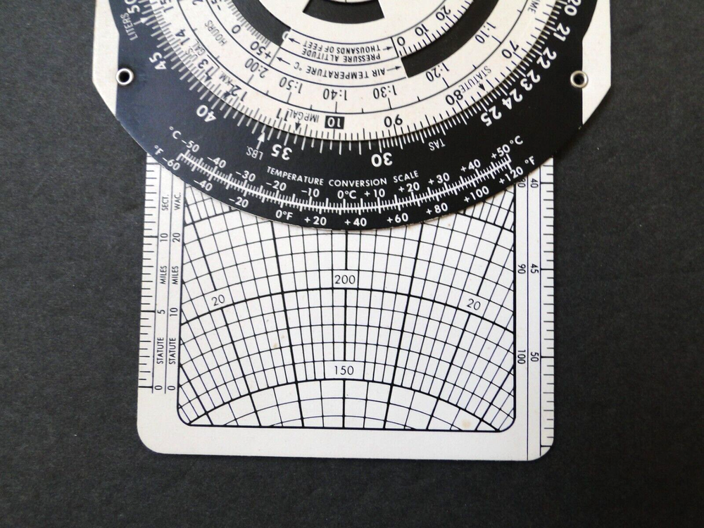 Jeppesen Slide Graphic Computer and Manual