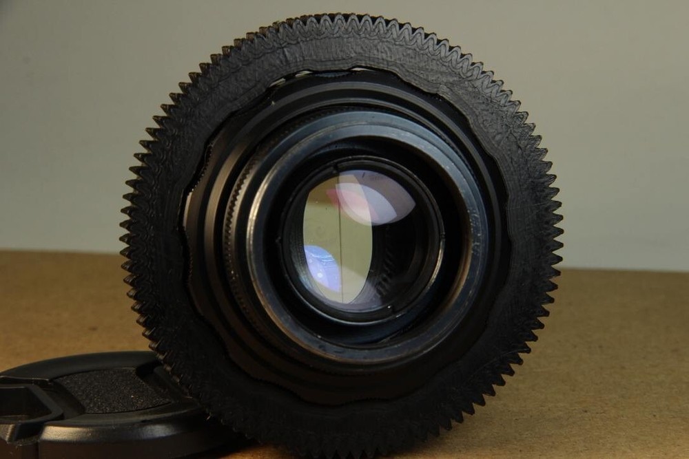 Anamorphic Helios 44-2 2/58 Soviet lens, Cine mod lens M 42/SONY E mount