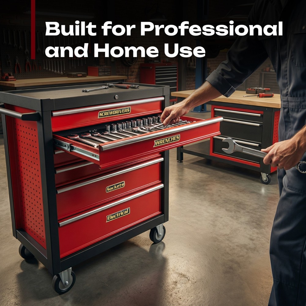 12 Pack Magnetic Tool Box Labels - Magnet Labels for Toolbox Drawer & Tool Chest