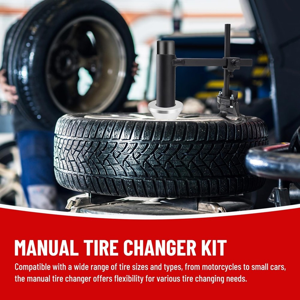 Manual Tire Changer Duck Head Kit, with Tire Changer Duck Head and Manual Tir...