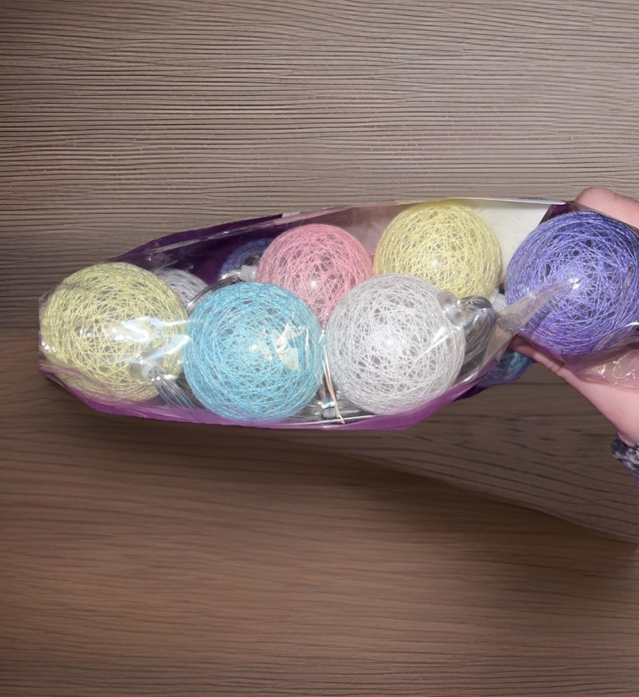 Brand New Multi Color String Light Balls Battery Operating