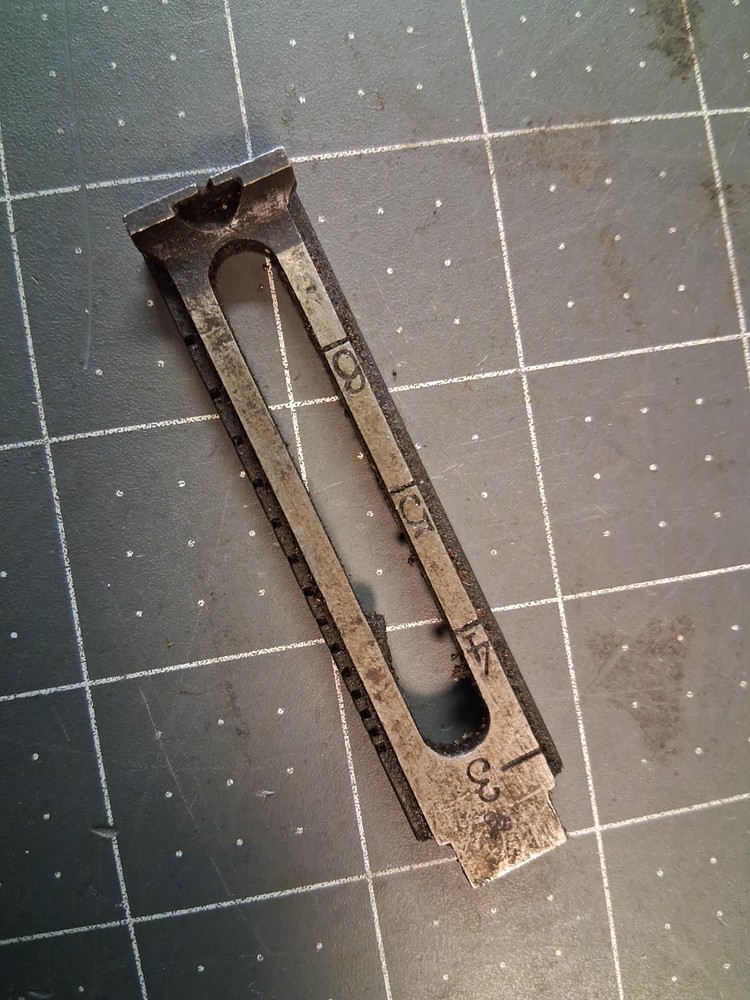 Mauser rear Sight leaf swedish m96
