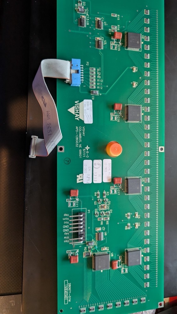 VISHAY Pinball DMD 128x32 Plasma Display #APD-128G032