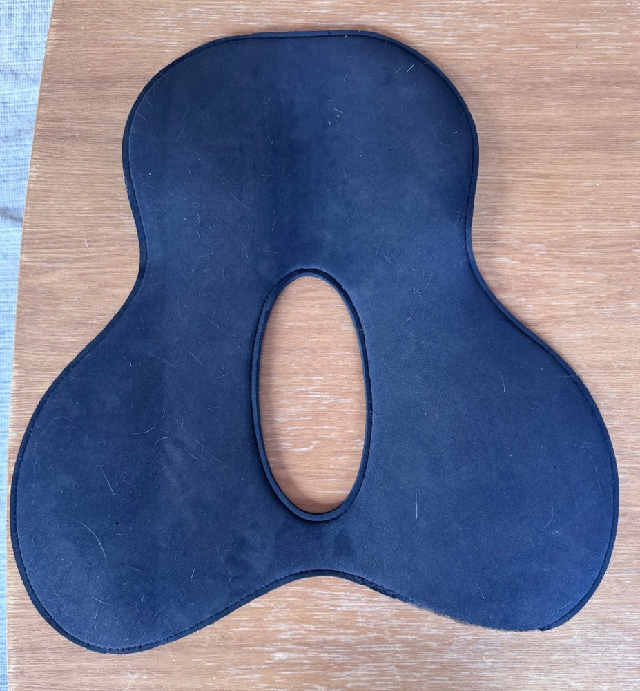 Tad Coffin Leather Wither Relief Half Pad - Medium Thickness - Excellent!