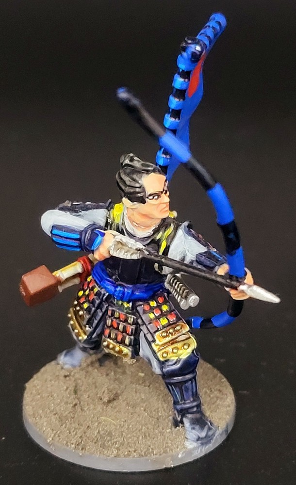 USA Duty Paid Painted Samurai Shooters Samurai War Wargames