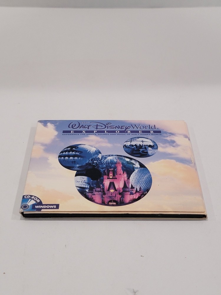 The Walt Disney World Explorer Computer Software (PC, CD-ROM)