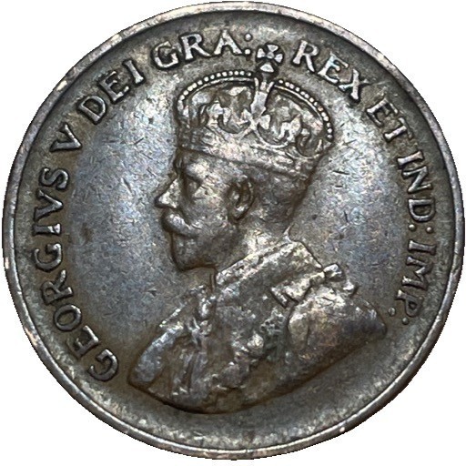 1933 Canada small one cent