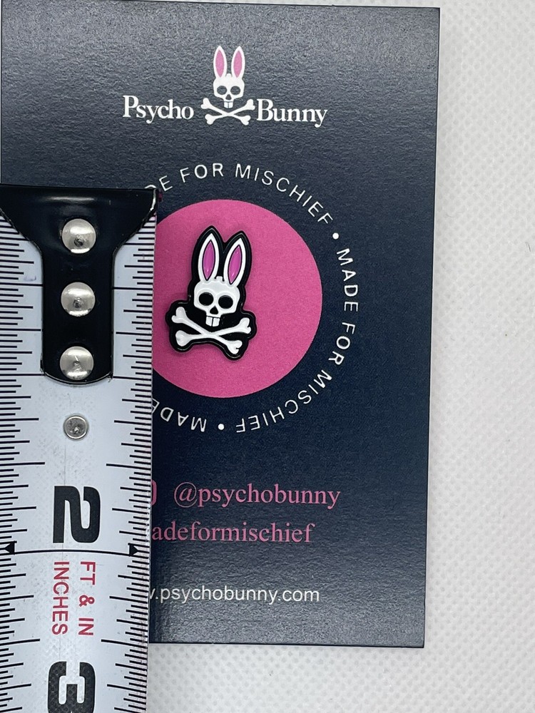 Psycho Bunny Logo Pin Enamel (Rare)
