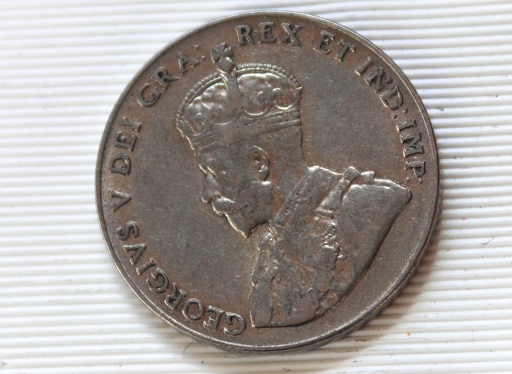 1928 Canada 5 Cents George V