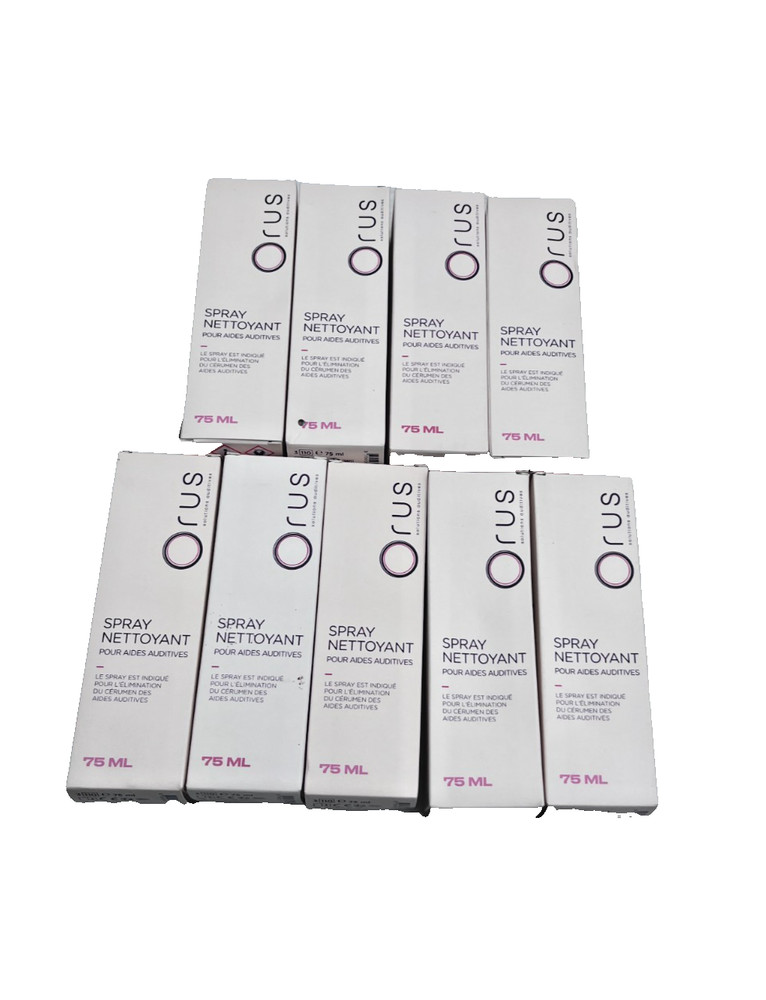 ORUS Cleaning Spray For Hearing Aid X 3 Pc