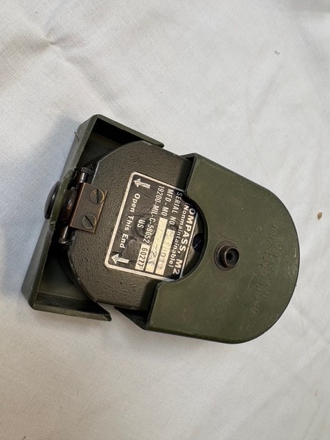 M2 Artillery Compass, used condition 1 only