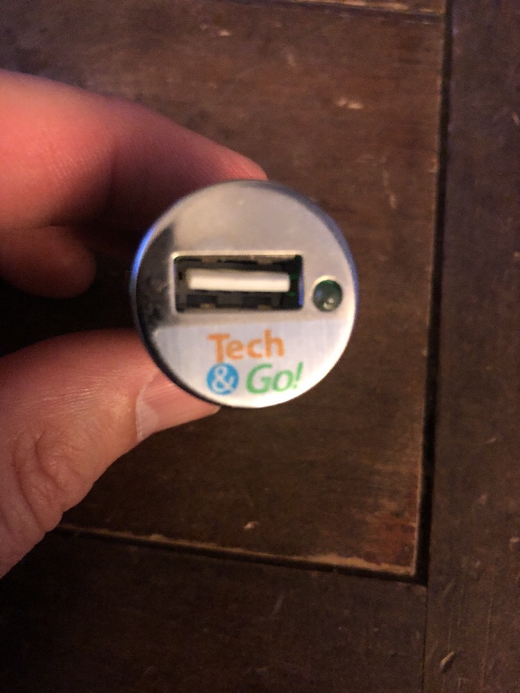 Car Input Output USB Green 12V DC USB Charger Single Unit BB2