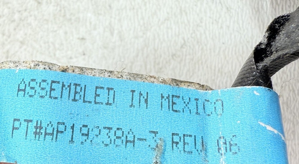 RHEEM Part # AP19238A-3 Wiring Harness