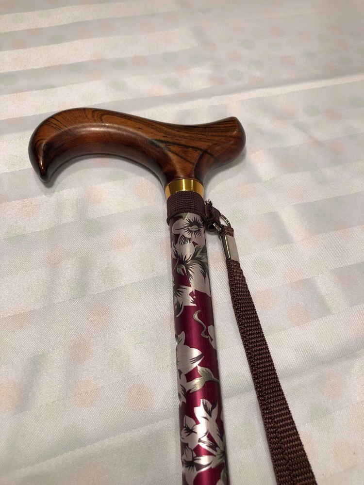 Essential Medical Supply Spring Garden Collection Folding Cane