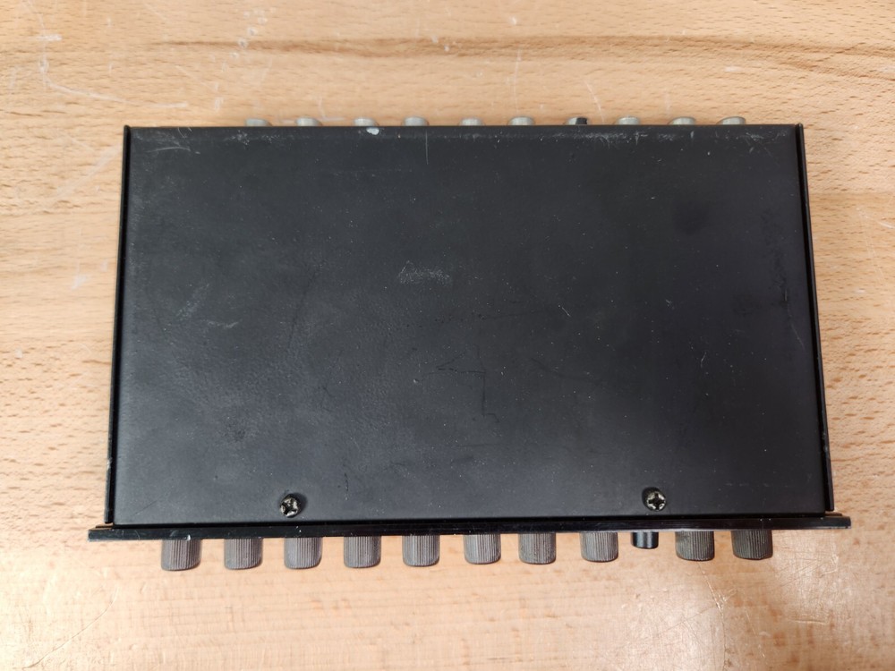Diablo DB-7EQ 7 Band Graphic Equalizer Subwoofer Crossover & Level Control