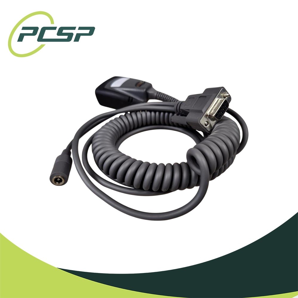 Genuine Open Box Code CR1021-C501 Barcode Scanner w/ RS232 8ft Coiled Cable