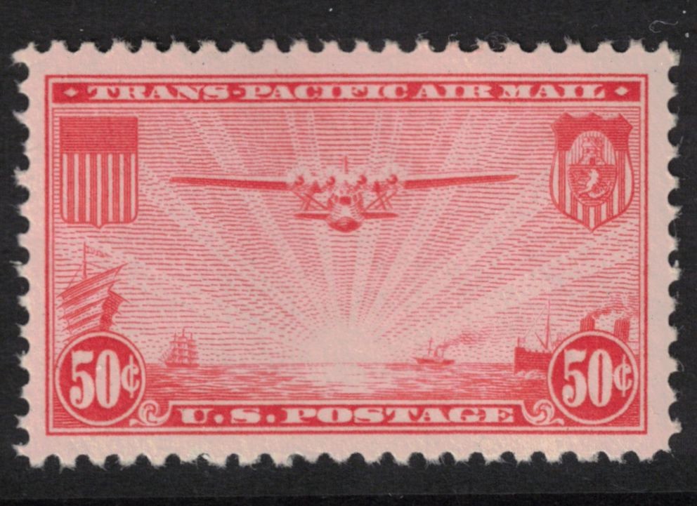 USA Scott C22 Mint Hinged (1937)