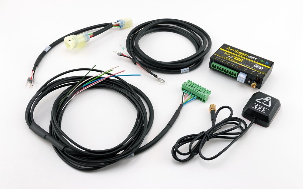 Healtech iLogger Advanced Track Data Acquisition Analysis - Flat Track Racing