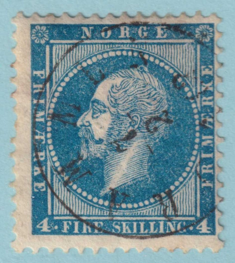NORWAY 4  USED -  NO FAULTS VERY FINE! - XAC
